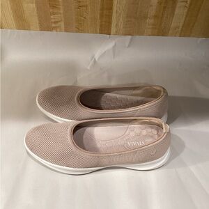 Women's Beige Slip-On Shoes